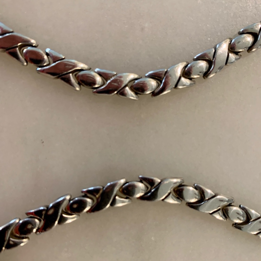 925 Solid Sterling Silver Necklace - image 2